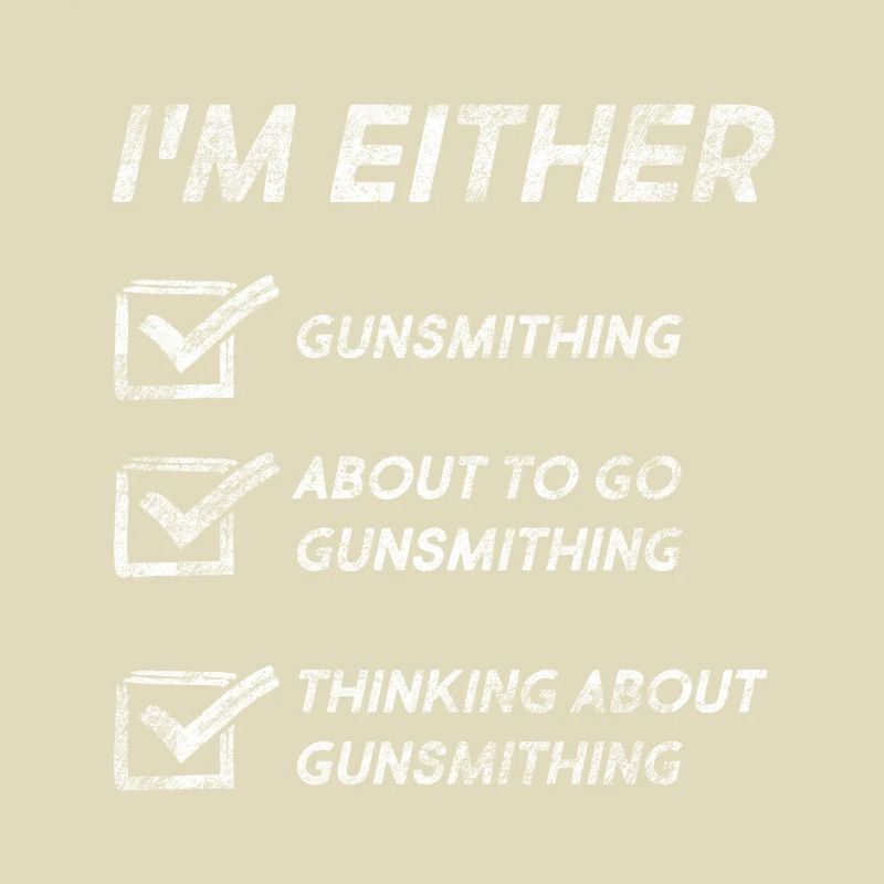 Funny Gunsmithing Firearms Constructor & Worker