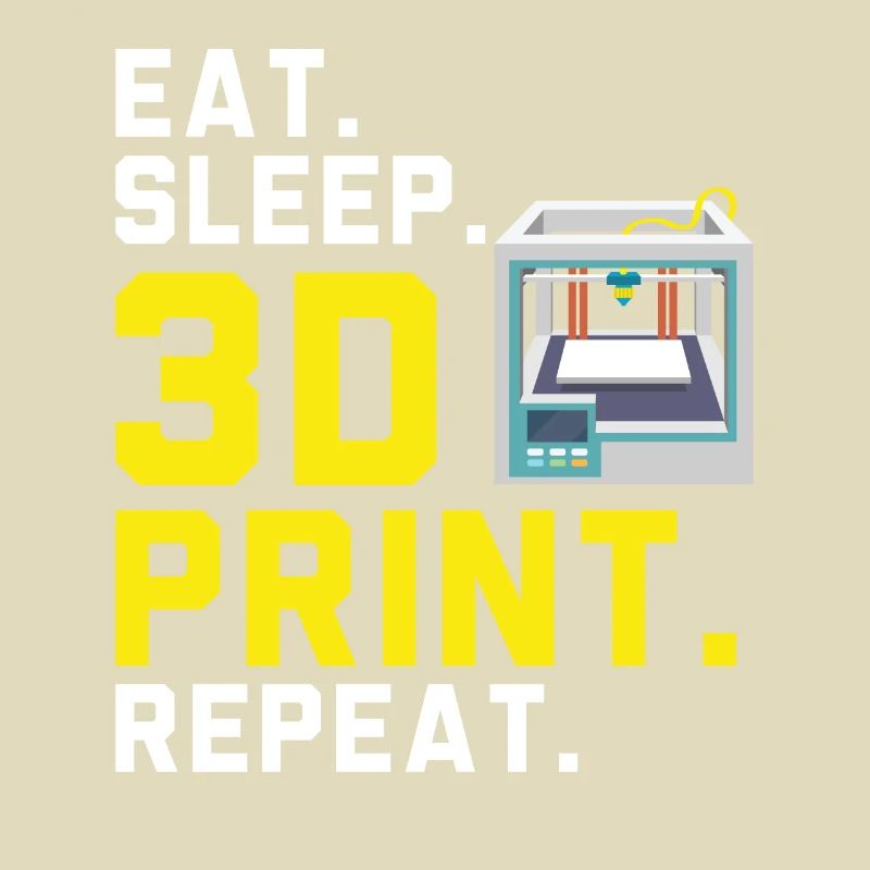 Alimentation Sommeil 3D Impression 3D Répéter Machiniste 3D