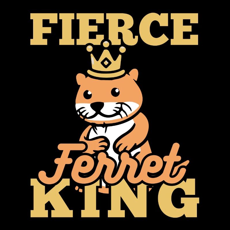Frettchen Iltis König