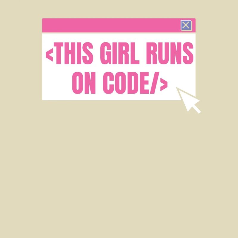 Developer Coder Programmer Girl