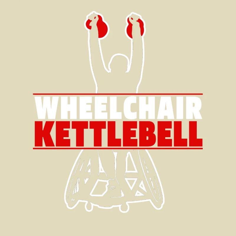 Kettlebell Rollstuhl