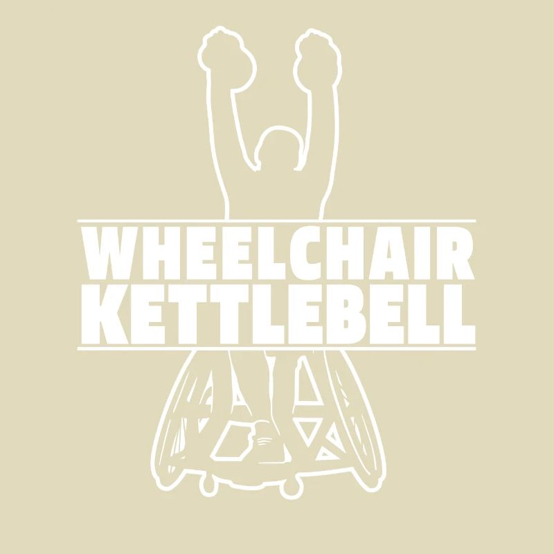 Kettlebell Rollstuhl