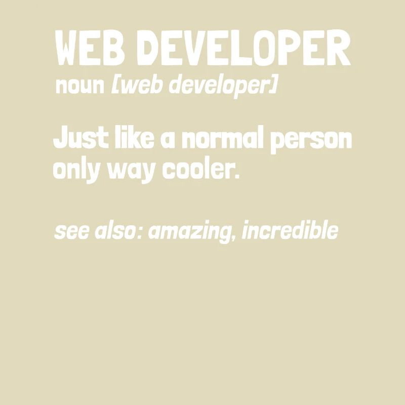 Web Entwickler Webdeveloper