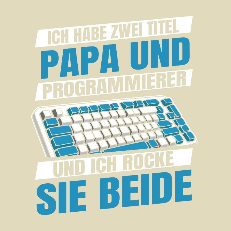 Entwickler Coder Programmierer Vater