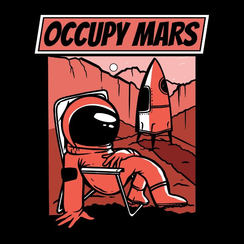 Space, Space, Occupy, Mars