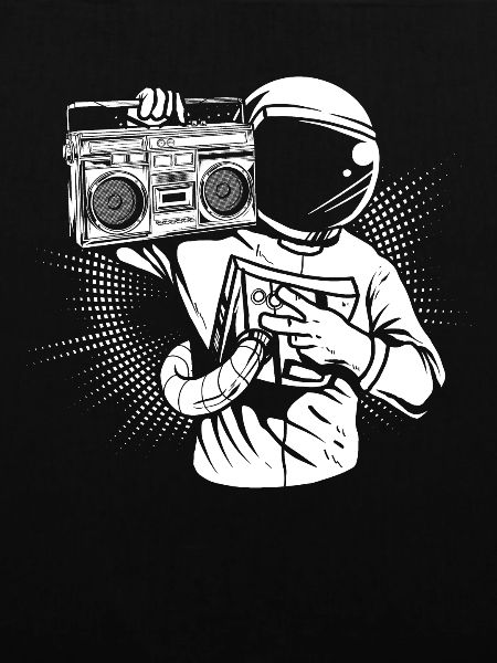 Ghettoblaster Astronaut