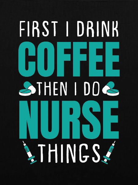 Krankenschwester Koffein