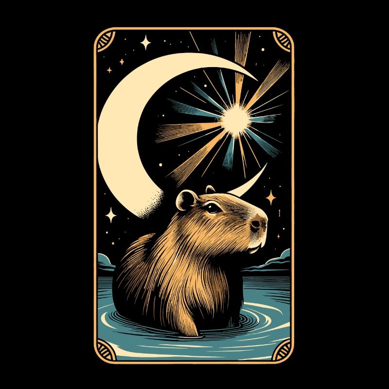 Capybara Capybara Moon