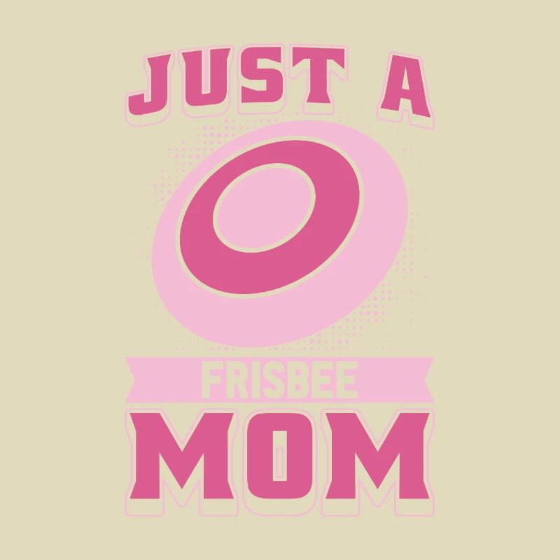 Frisbee Mutter Juste une maman de frisbee