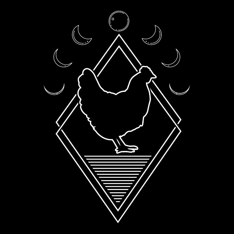Poule Poule Phases de Lune