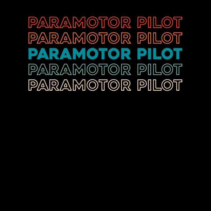 Paramotor paragliding