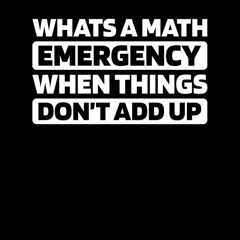 Mathe Mathematik Math Jeu de mots amusant