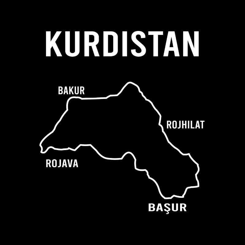 Kurdistan Flagge Bakur Bashur Rojava Rojhlt Newroz
