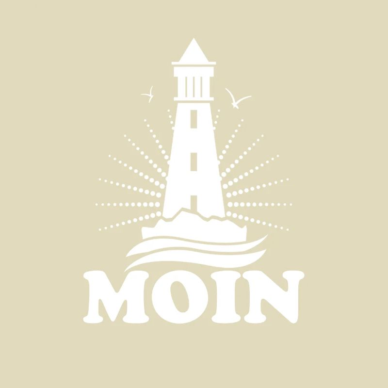 Moin mit Leuchtturm