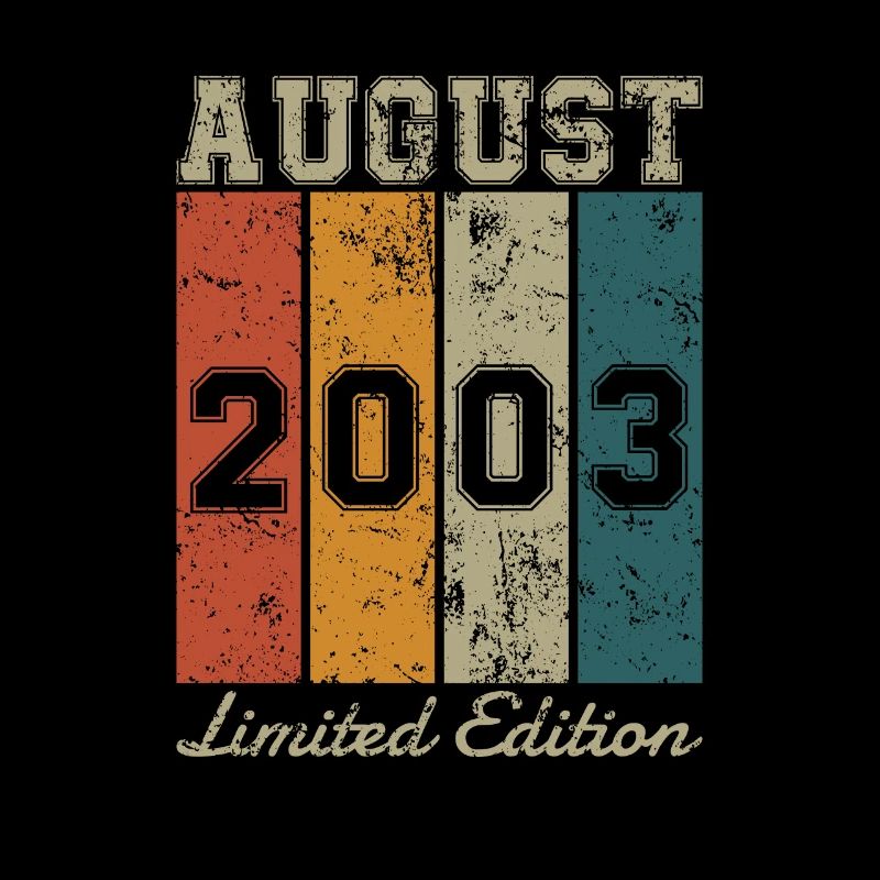 Date de naissance : Août 2003 - Edition Limitée Rétro
