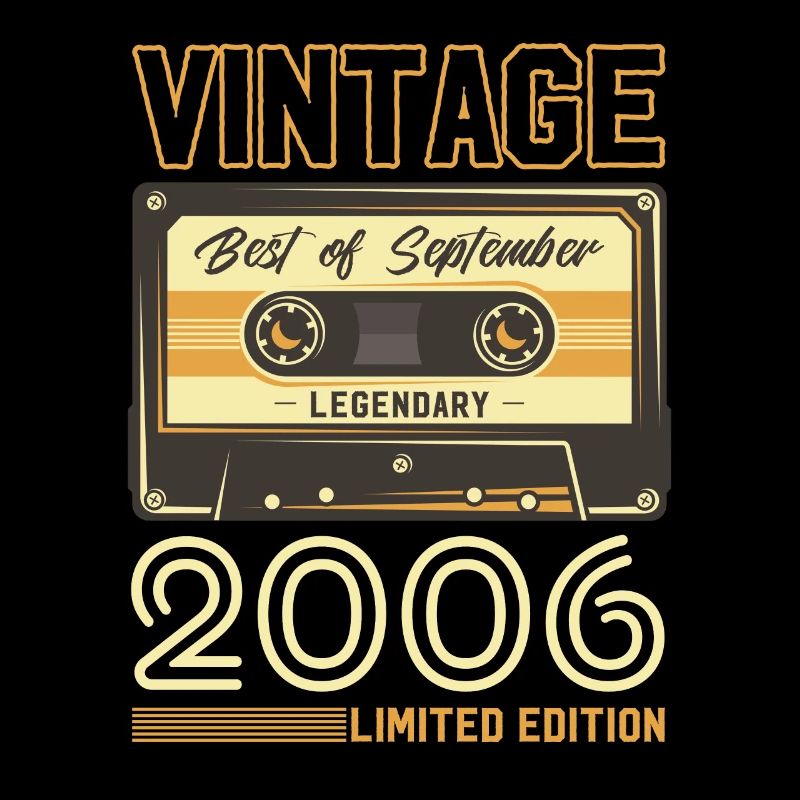 18th Birthday Cassette September 2006 Year 06