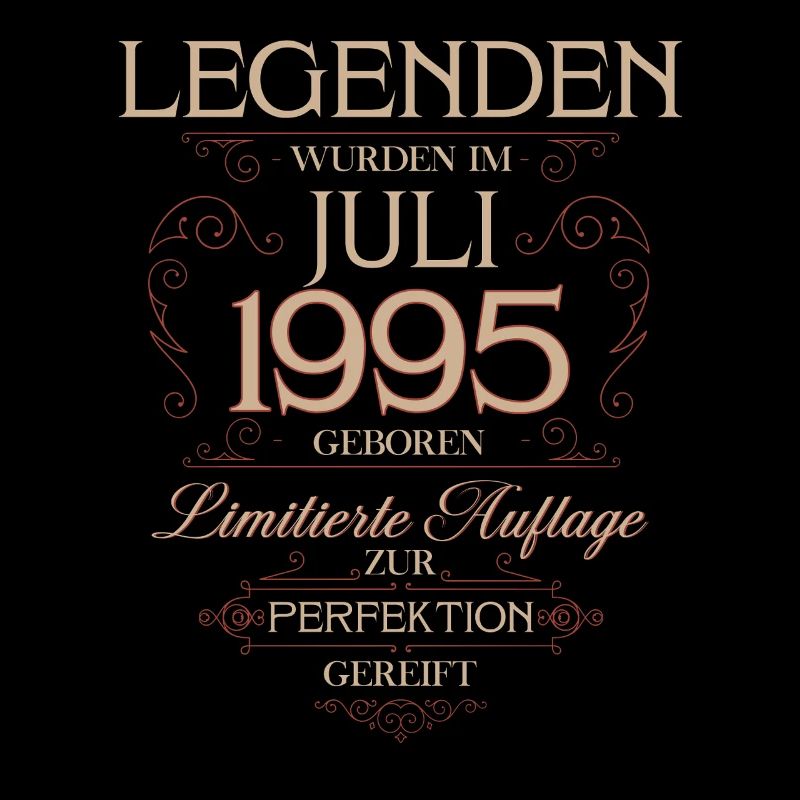 30. Geburtstag Geschenk Mann Legende Juli 1995