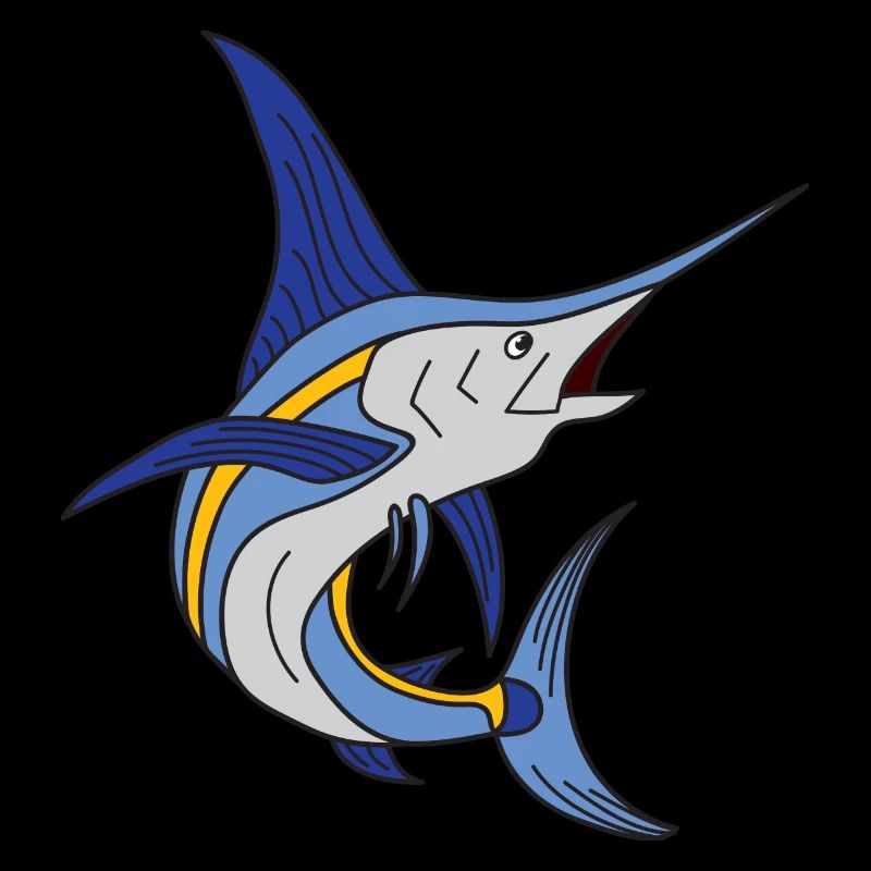 Marlin espadon marlin pêche en haute mer
