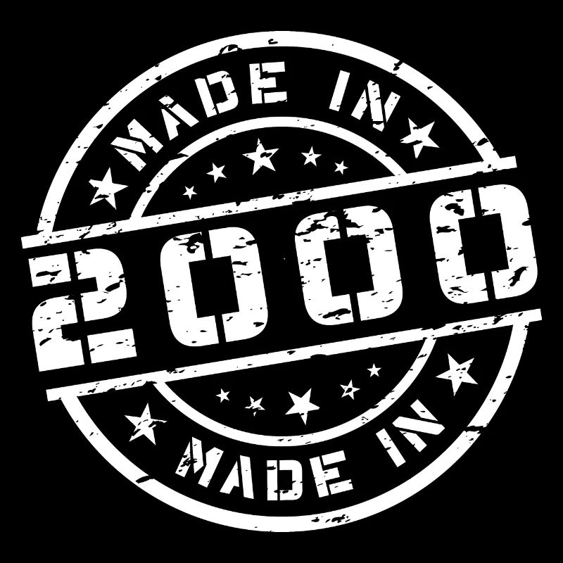 Année de naissance Né(e) - Fabriqué en 2000