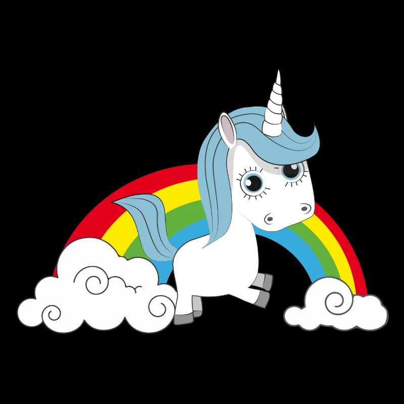 Regenbogen Einhorn