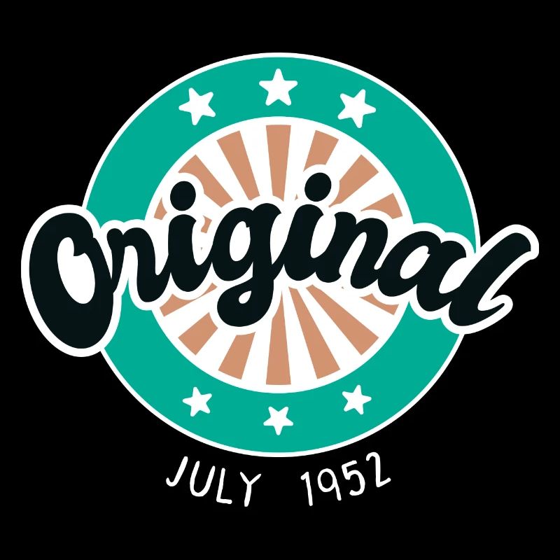 Juli 1952 - 70. Geburtstag Geschenk. Awesome.
