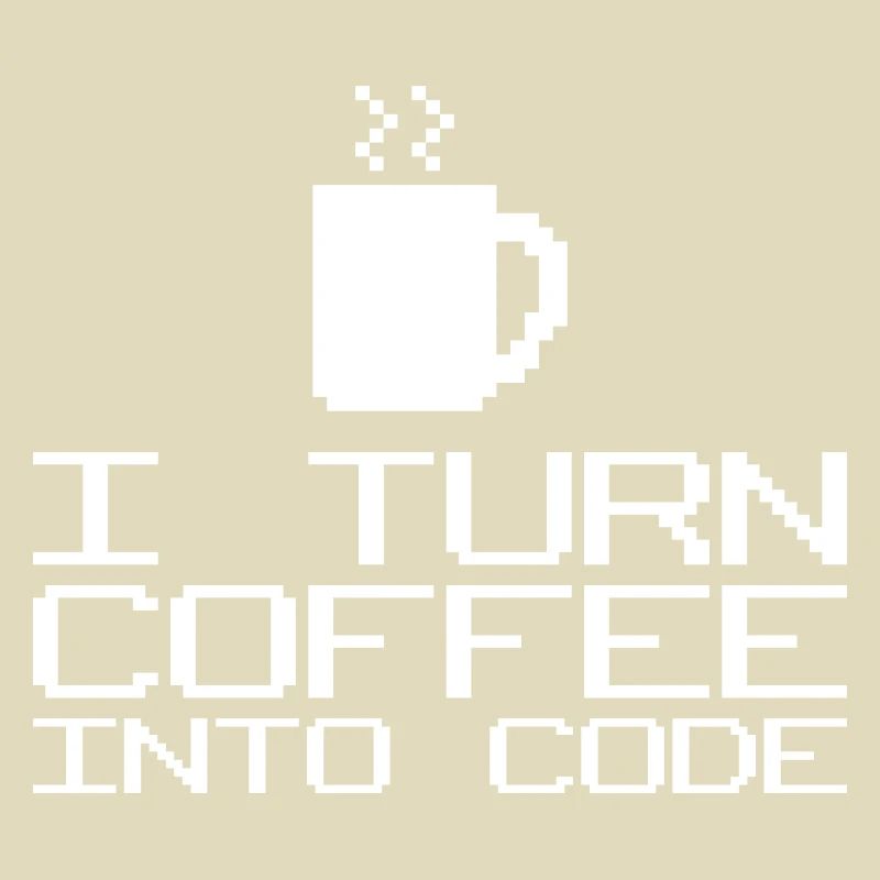 Je transforme le café en code