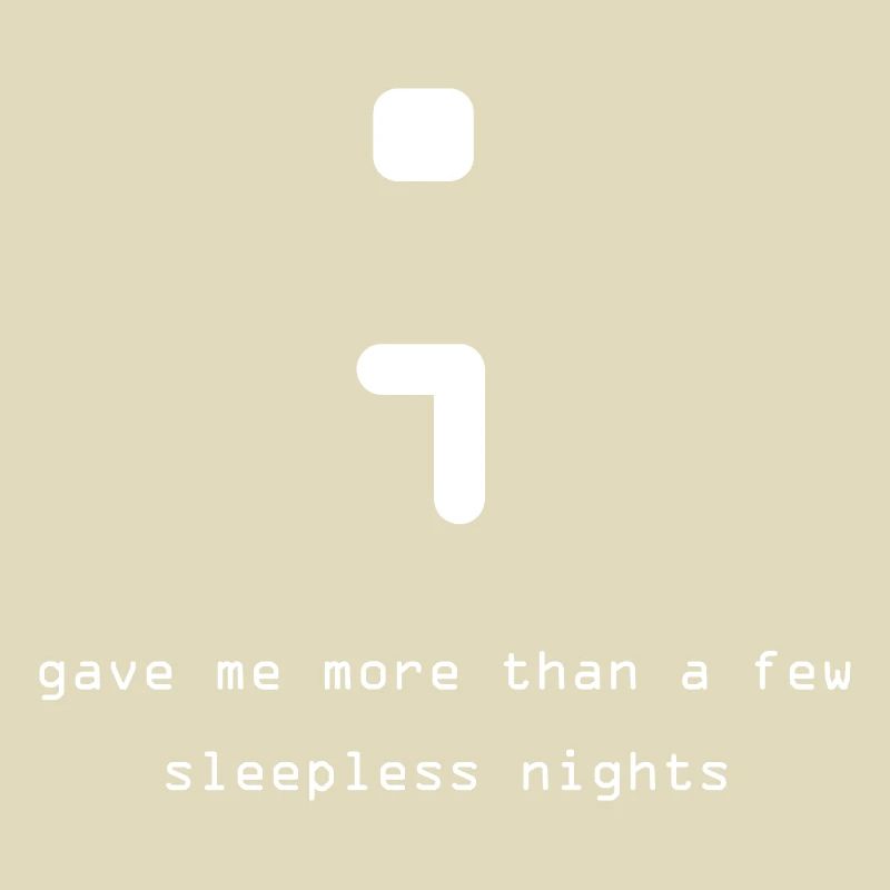 Semikolon Programmierer