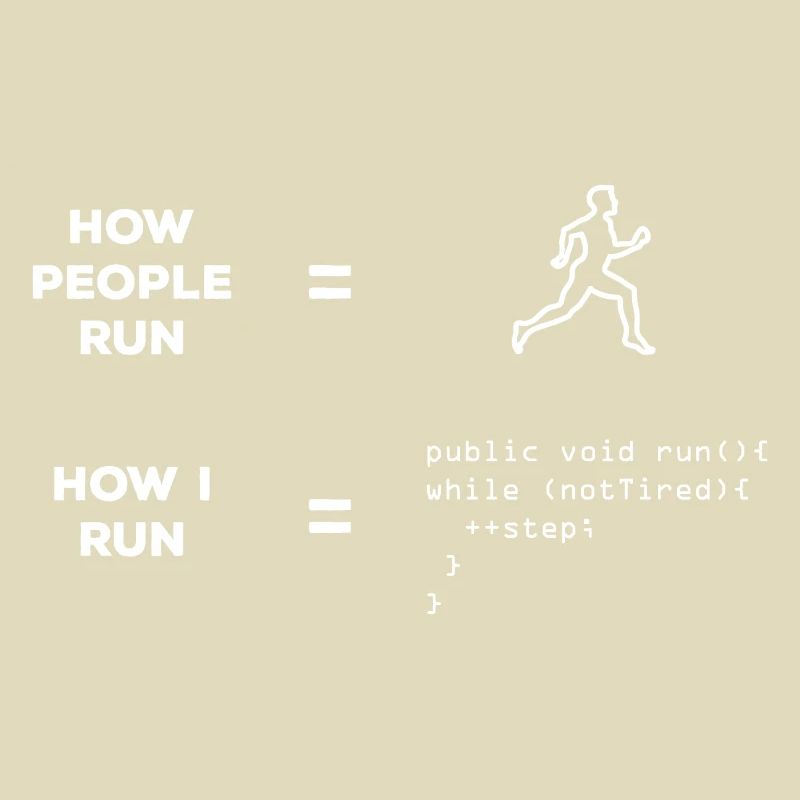 Software developer runner