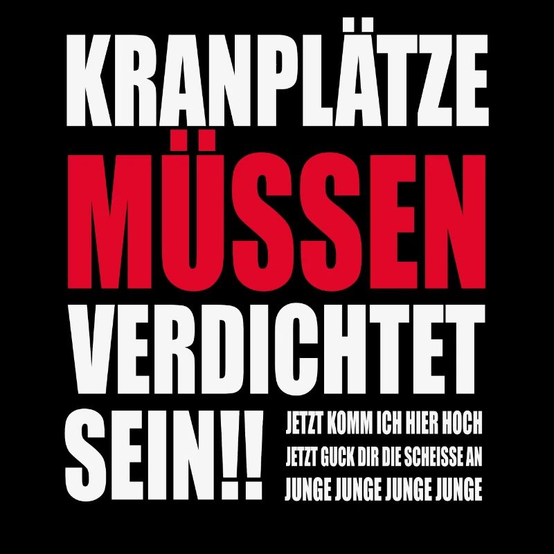Kranplätze müssen verdichtet sein!