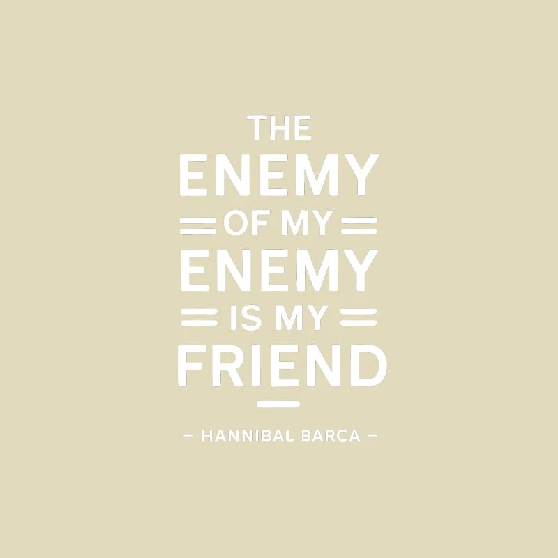 Hannibal barca l’ennemi de mon ennemi est mon ami