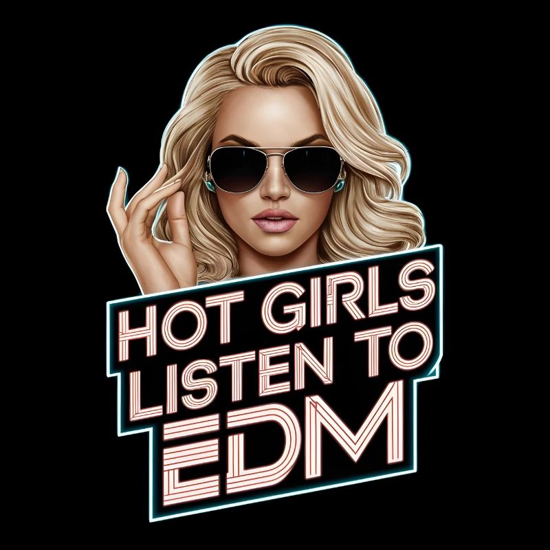 Les filles chaudes écoutent de l’edm