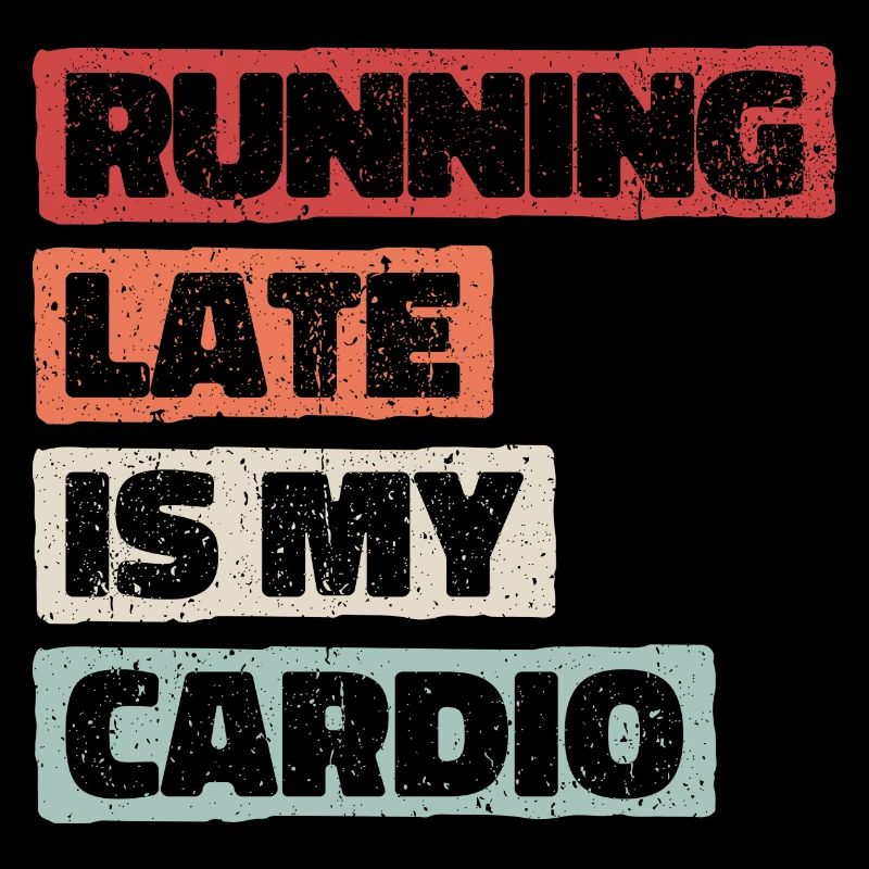 Courir en retard, c’est mon cardio
