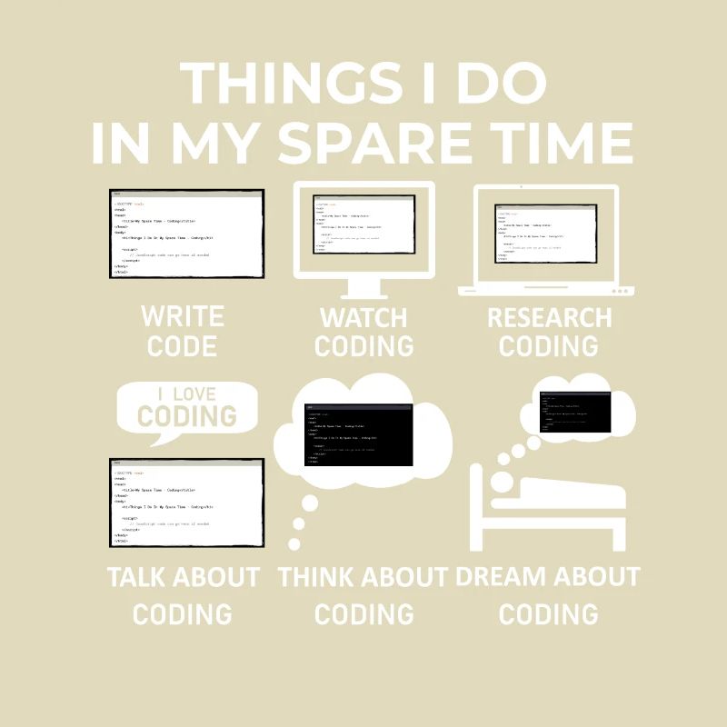 Things I Do in my Spare Time - Coding