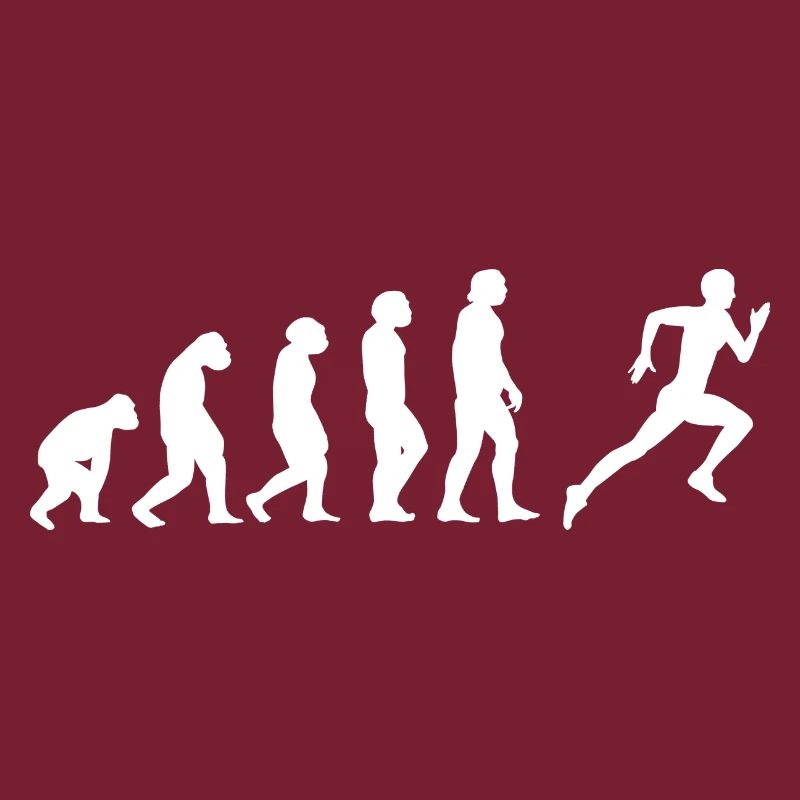 Evolution Marathonläufer