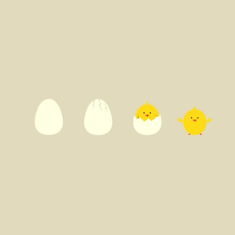 Chicks eggs hatching gift idea