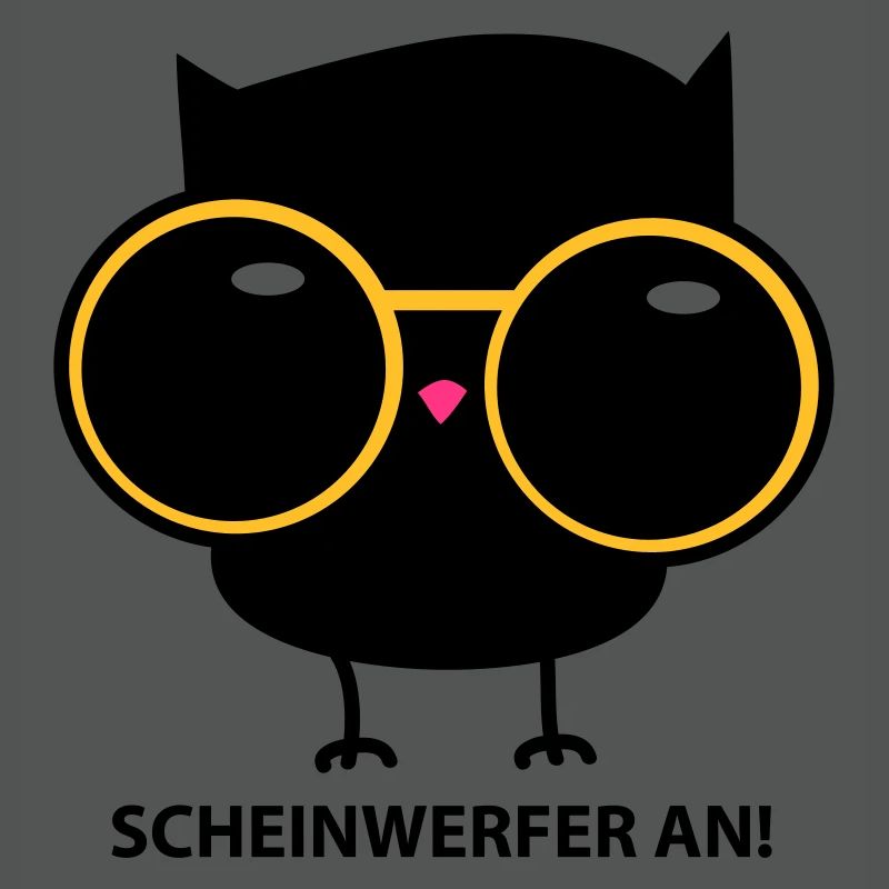 Eule mit Brille (b)