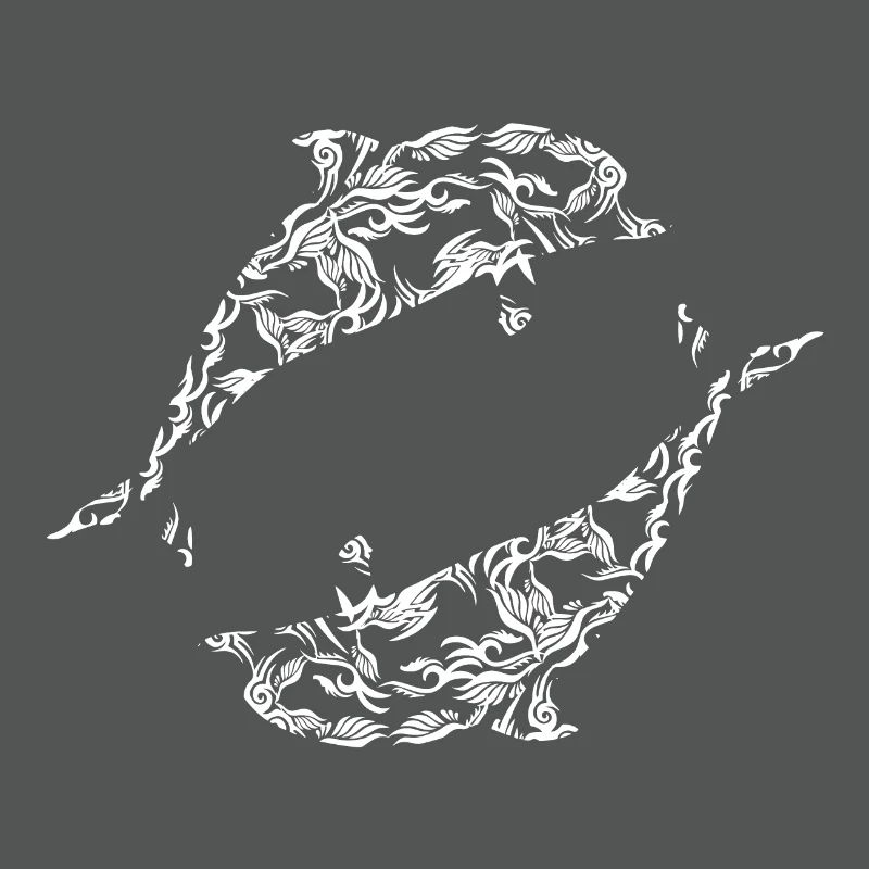 Maori Dolphin Tattoo Origin Forms - Gift Idea