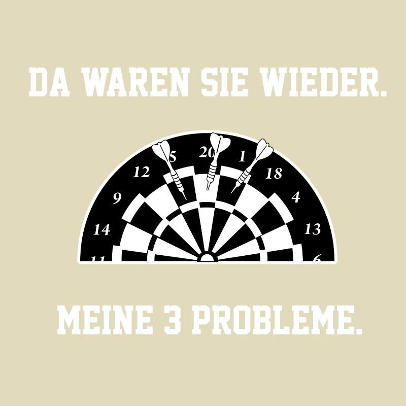 Lustiger Dart Spruch Dartscheibe Darten Geschenk