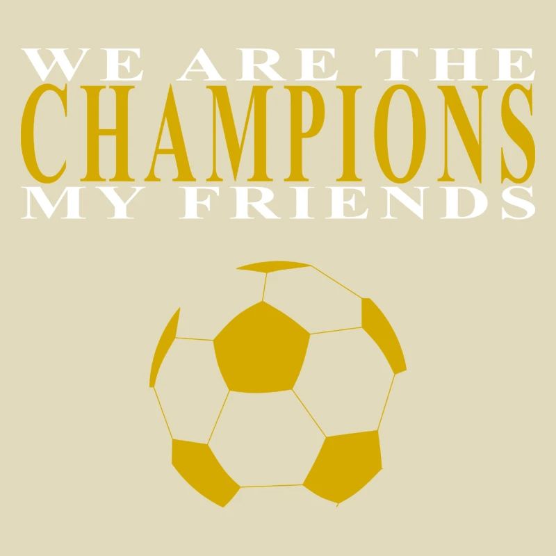 Wir sind der Champion, Fußball, Couleur oder