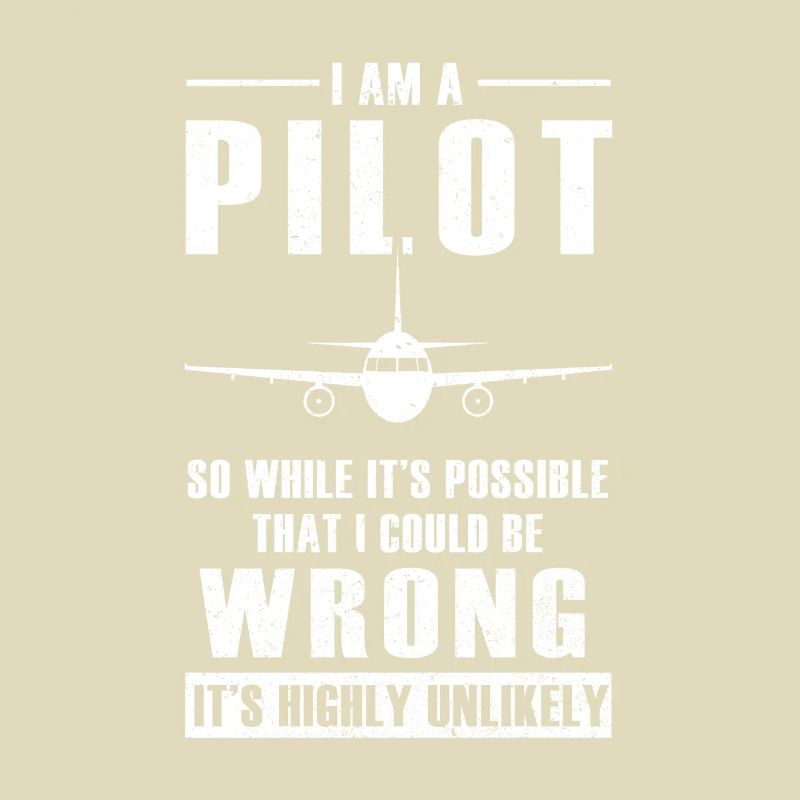 Ich Bin Ein Pilot Piloten Geschenk