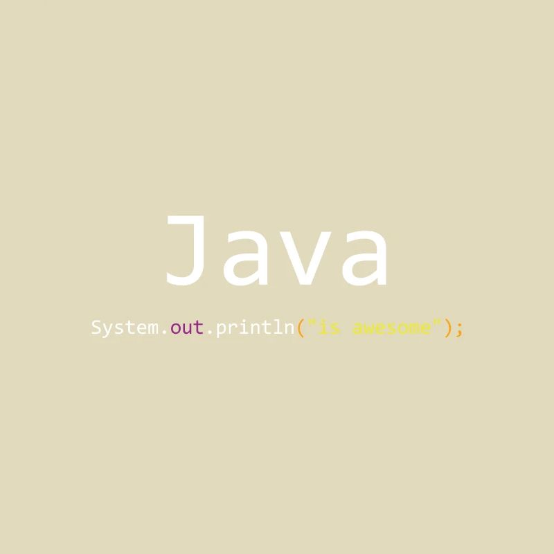 Java ist großartig