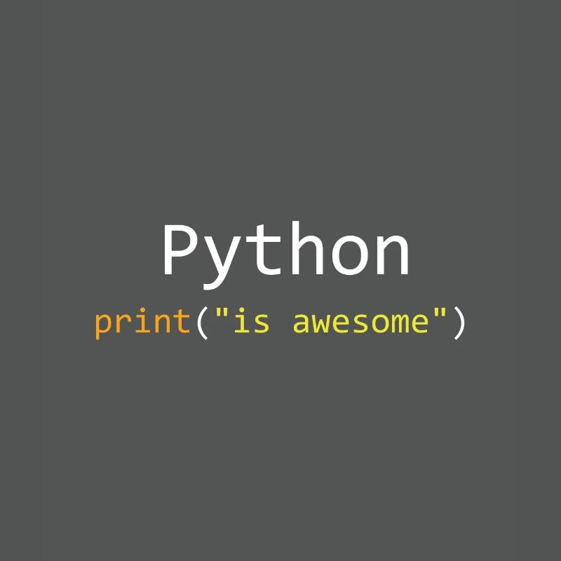 Python ist großartig
