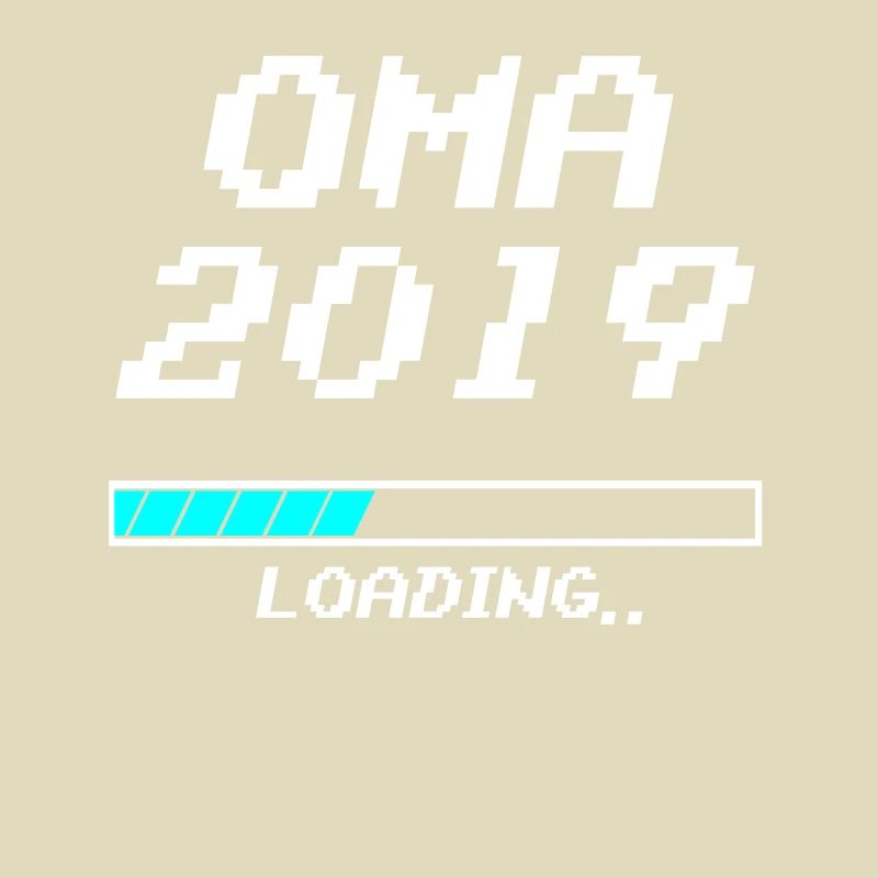 Grandma 2019 Loading Loading Loading Bar Gift Pixels