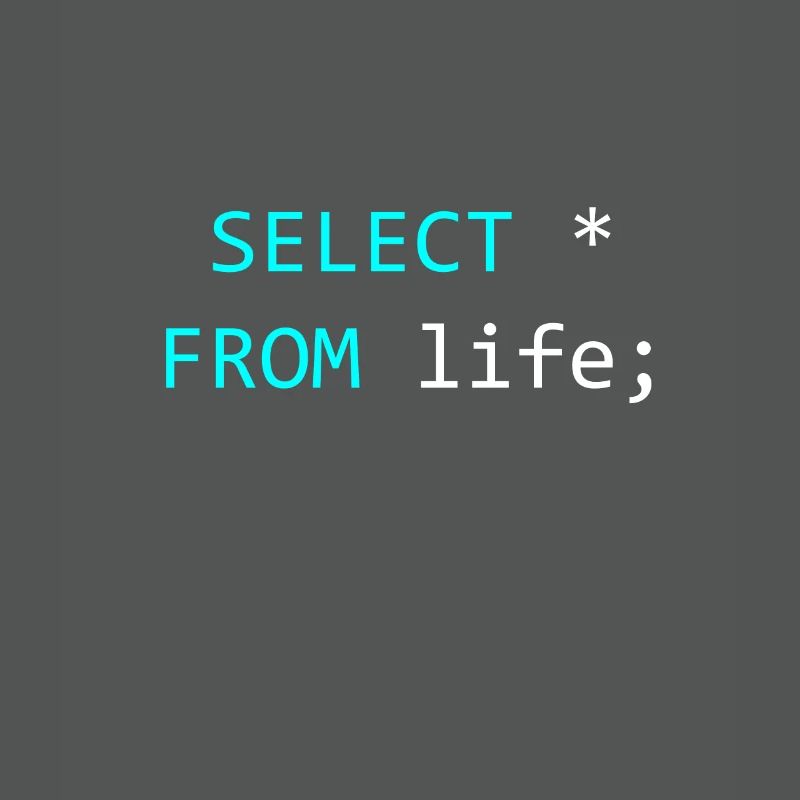 Gift idea for SQL coders