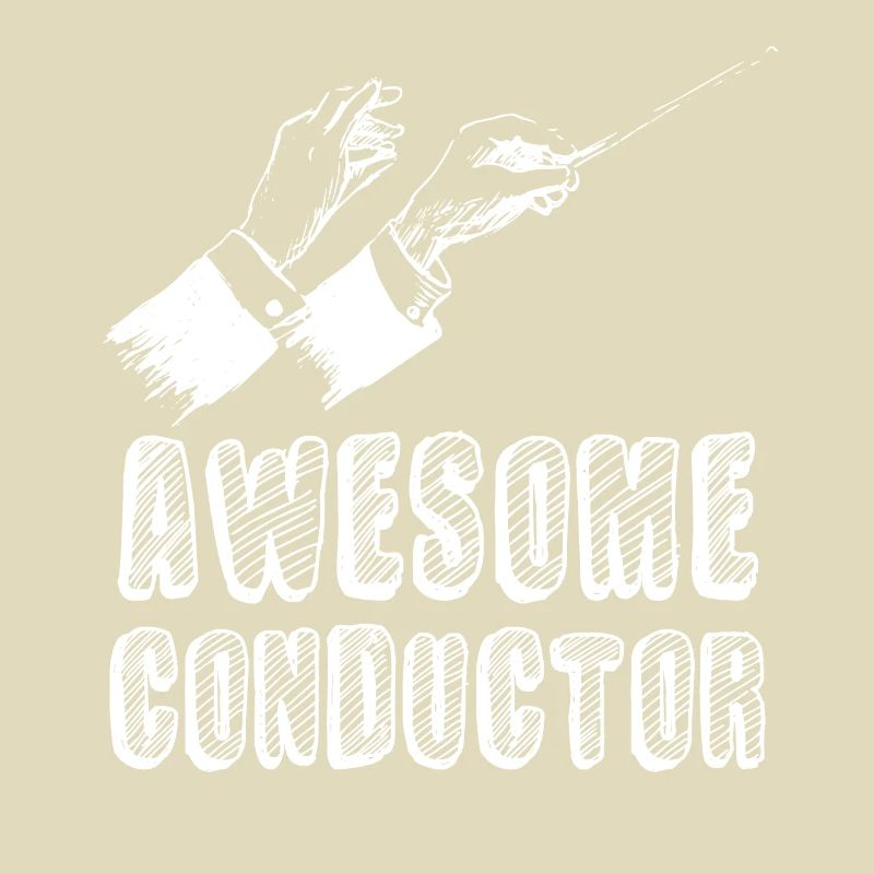 Awesome Dirigent Dirigentenstab beim dirigieren