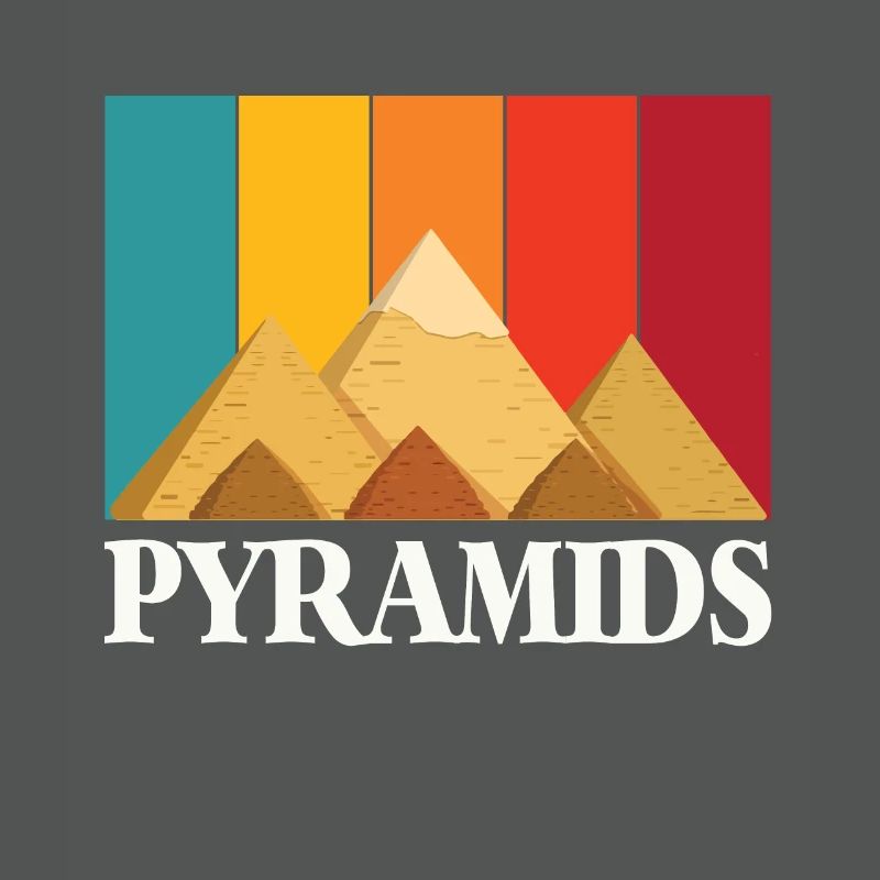 Pyramides Gizeh Egypte Rétro Sphinx