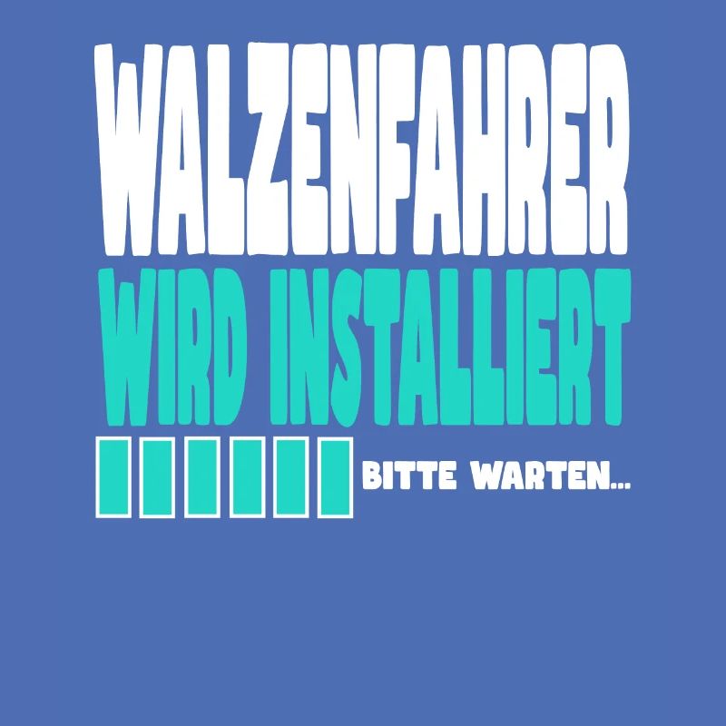 Walzenfahrer wird installiert