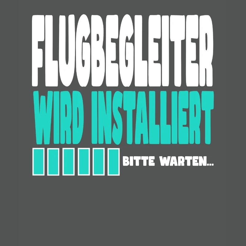 Flugbegleiter wird installiert