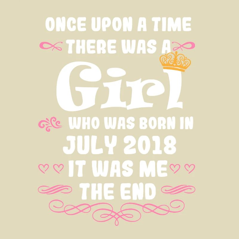 Es war einmal ein Mädchen. Juli 2018 Geburtstag