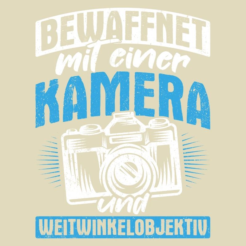 Bewaffnet mit einer KAMERA und WEITWINKELOBJEKTIV